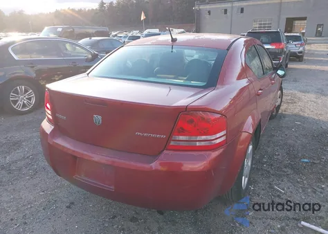 2009 Dodge Avenger Sxt from USA, damaged, VIN 1B3LC46B39N543042